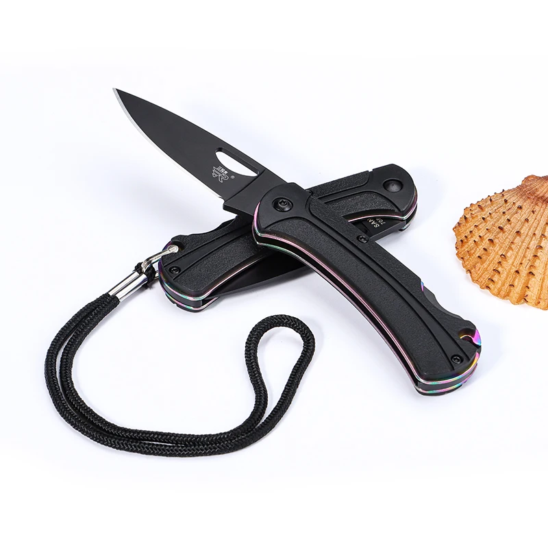 Дешевая цена sanrenmu 7081BUI-PH EDC кемпинг Самооборона выживание складной походы охота небольшой карманный мини-нож
