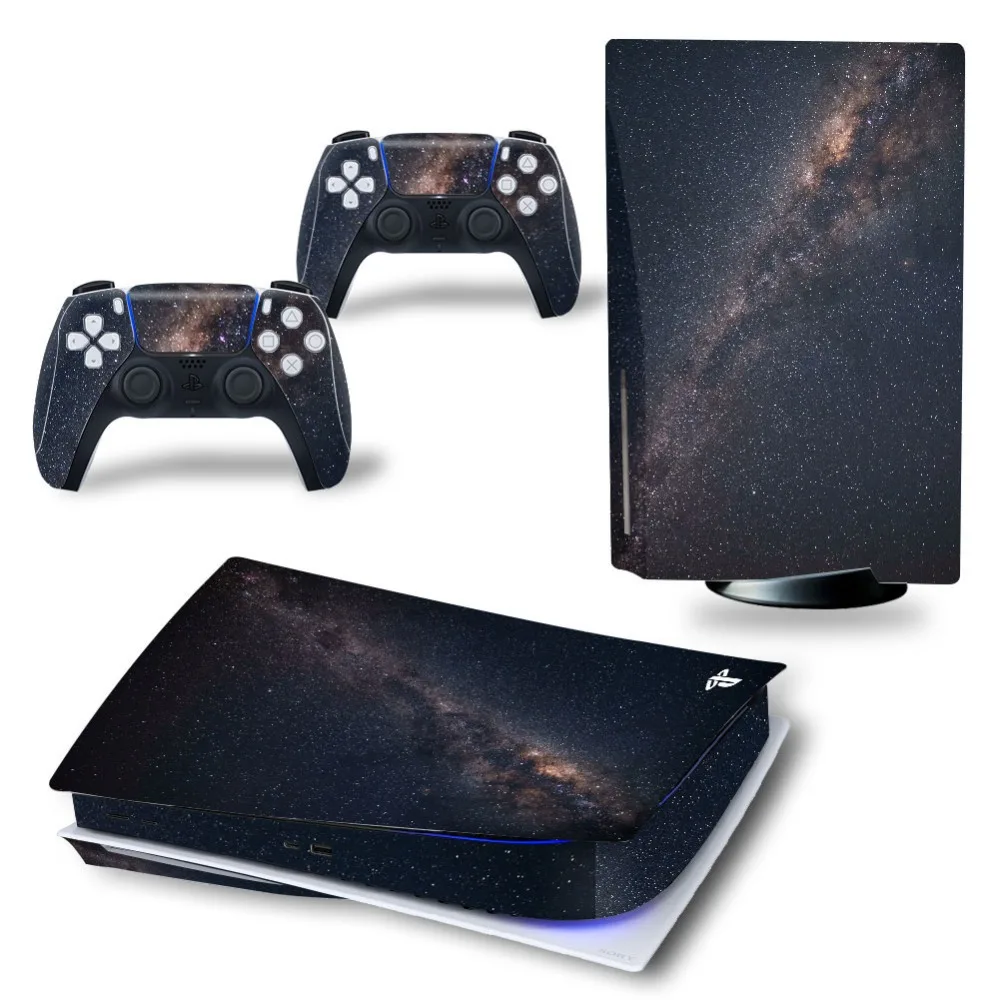 Clouds Design For PS5 Disk Viny Decal Sticker PS5 Controller Skin Vinyl Sticker For Sony Playstation 5 Game ps5 Skin Vinyl
