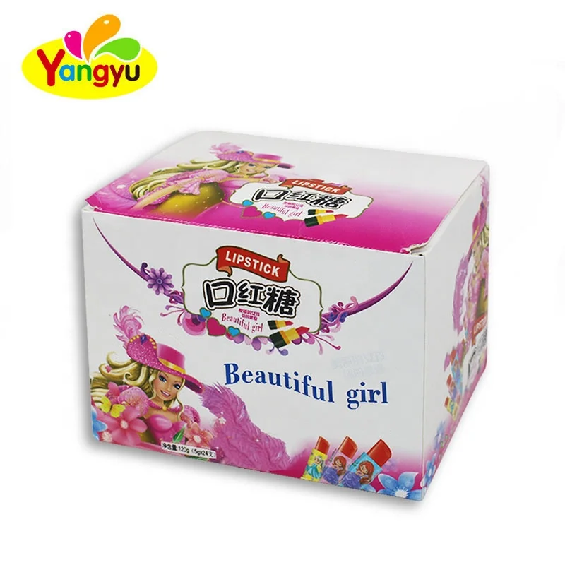 Mix-Fruit flavor lollipop Candy lollipop Lipstick candy