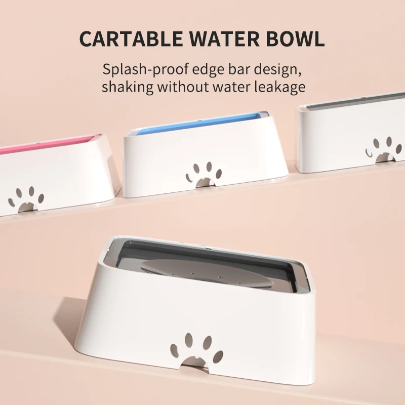 ELS PET Suppliers Manufacture customize Pet water Feeding bowl dog drinking bowl ABS Pet bowls