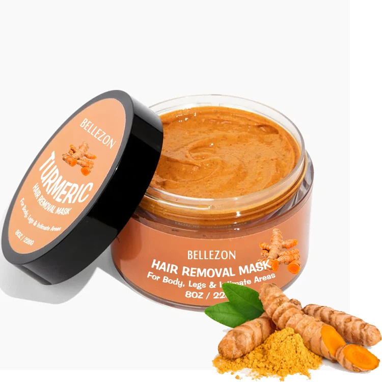 Turmeric Hair Removal Mask Painless Hair Remover Private Part Hair Removal Cream
