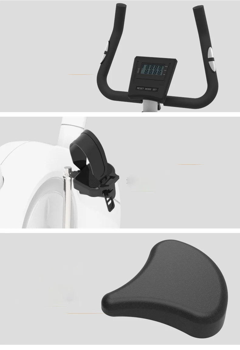 Manufacturers Wholesale Spinning Bike Home Magnetic Control Fitness Exercise Small Indoor Fat Burning Exercise Bike