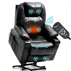 Amazon Wayfair Best Selling Modern Home Power Electric Rise Lift Recliner Single Chair With Heated Massage