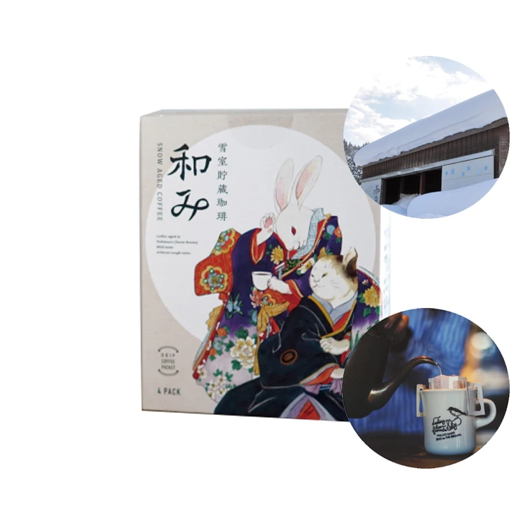 
Japanese high quality 10g*4 four types authentic taste hanging drip coffee 