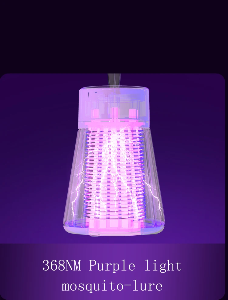 Summer new design 2021 mosquito electric LED light insect kill lamp anti mosquito lamp