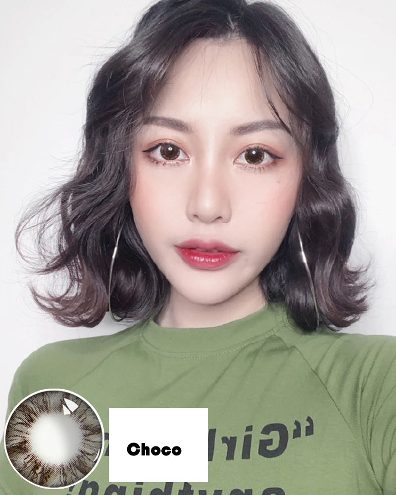 
RainColored Contact Lens Soft Quality Yearly Circle Eye Contact Lens 