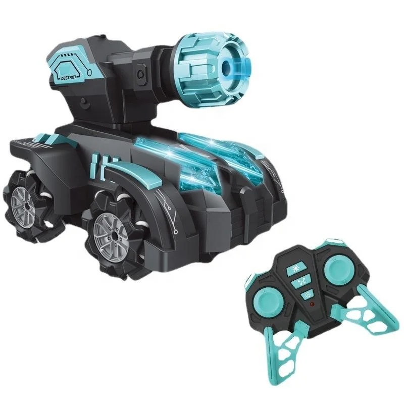 emote Control Water Bomb Car Water Bomb Tank 4WD Drift Stunt Car Multiplayer Athletics 360 Rotation