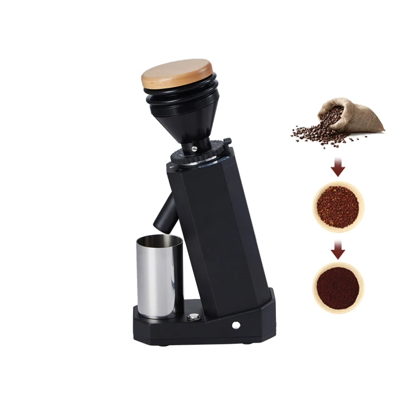 NEW ORIGINAL Sale Adjustable Burr Mill For 2-12 Cups Single Dose Espresso Table Top Coffee Grinder