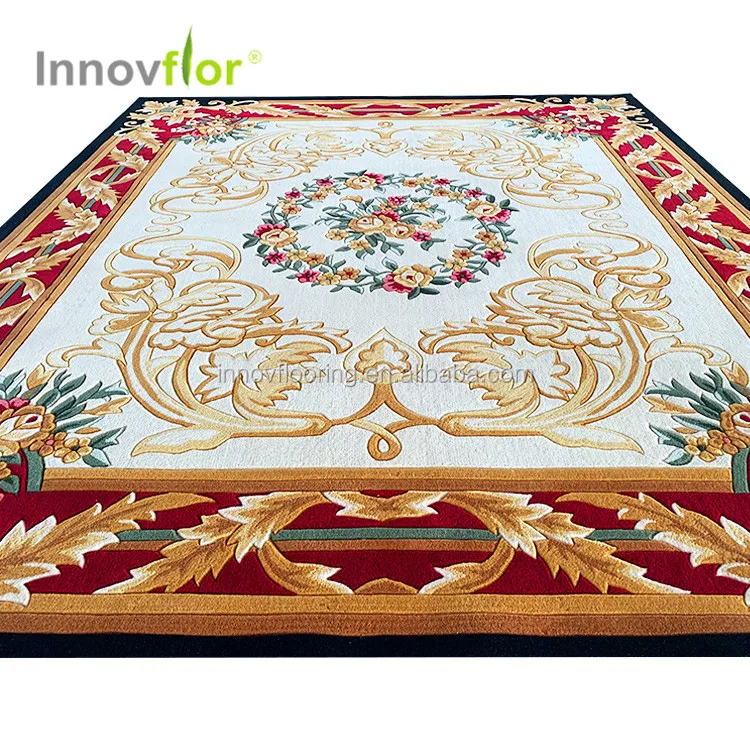 5 Star Hotel Villa Carpet High Quality Area Rug Customized Design Handmade Carpet