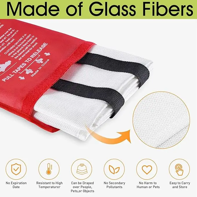 Best Price Thermal Insulation Survival Blanket Emergency Carp Fire For Nfpa Approved