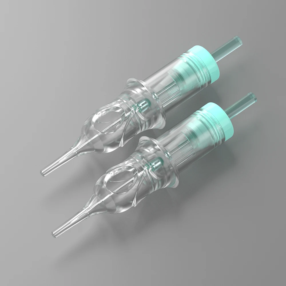 Private label cartridge tattoo needles disposable high quality agujas microblading permanent makeup eyebrow brow needles