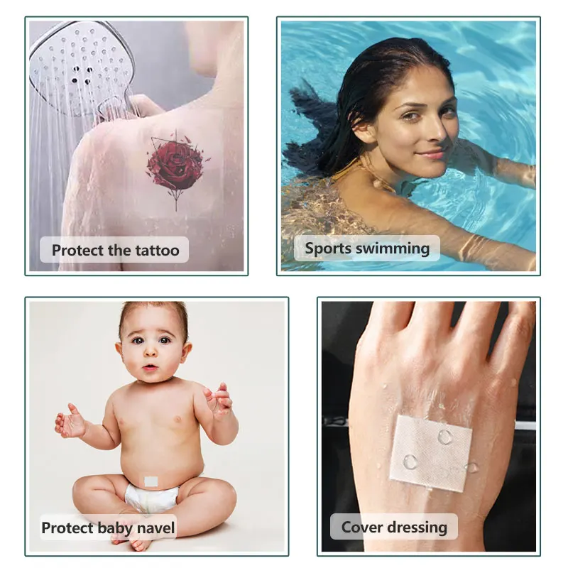 High Quality Hot Sell Skin Friendly Protective Breathable Transparent Tattoo Film After Care Tattoo Film