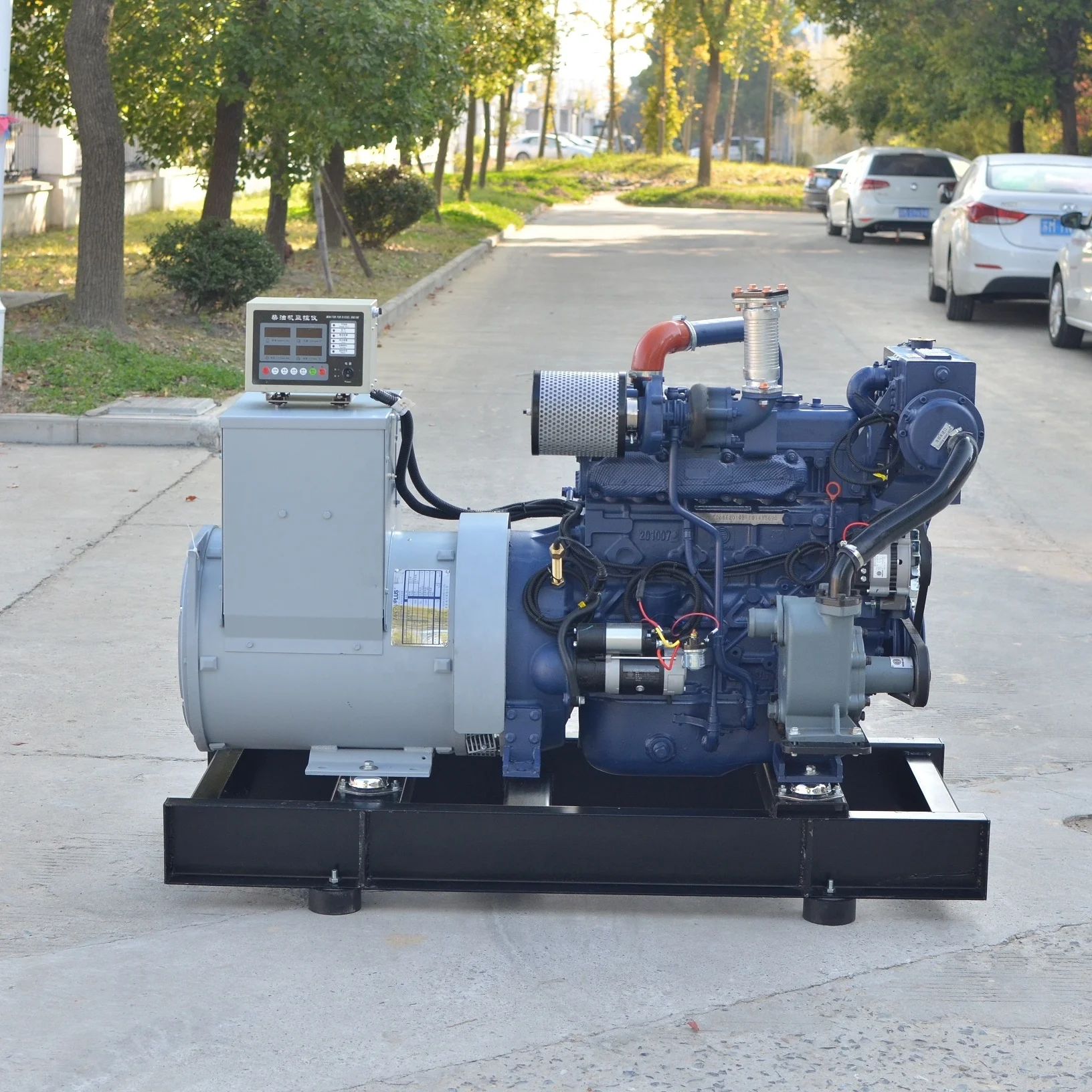 Weichai power WP4CD100E200 100kva diesel generator CCS certificate Weichai 80kw marine generator
