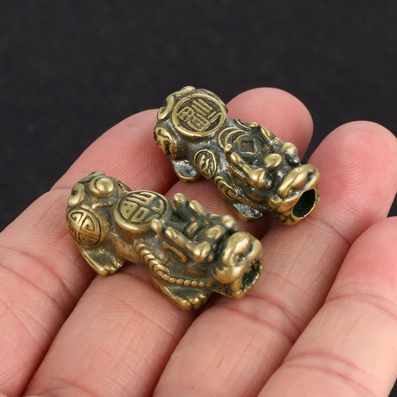 Solid copper casting brave 3D accessories bracelet pendant Jucai safe crafts diy jewelry wholesale