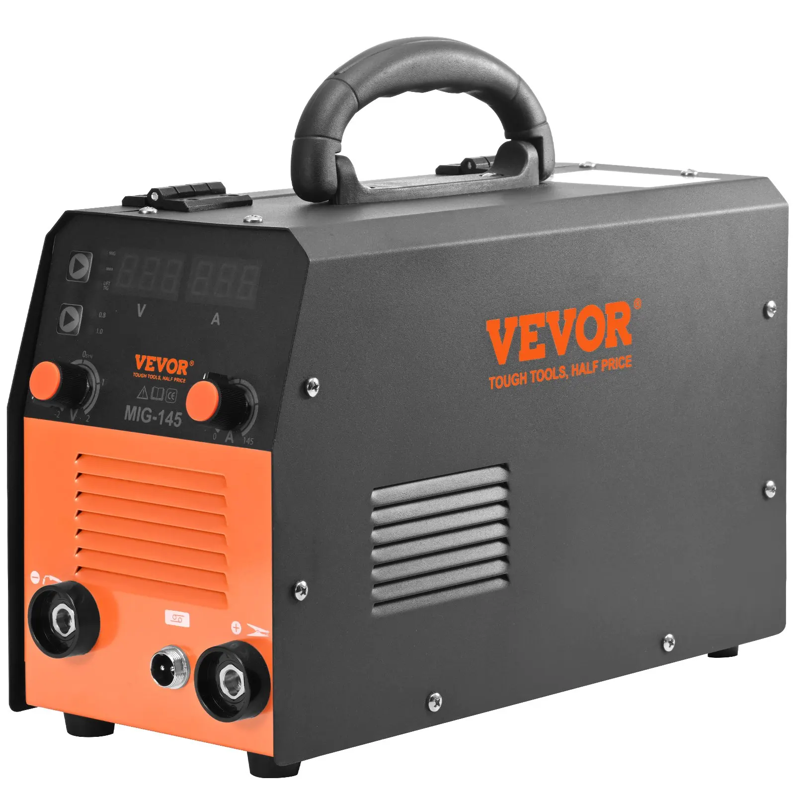 VEVOR TIG Welder 3 in 1, 110V High Frequency TIG/Stick/Clean Welding Machine W/IGBT Inverter, 155Amp Digital Arc Welder