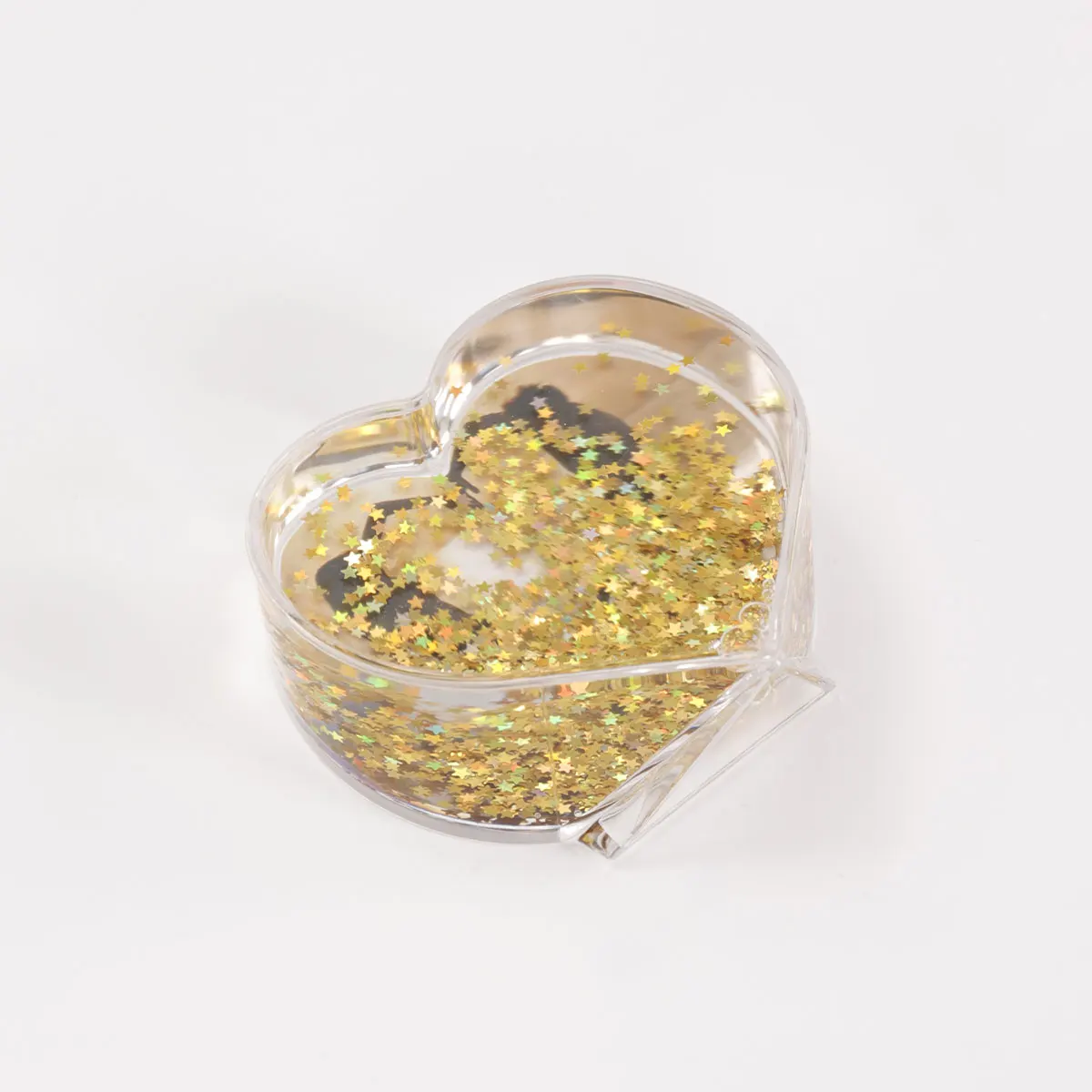 Heart Shaped Personalized Snow Globe Photo Frame Cute Family Couple Custom Birthday Gifts for Women