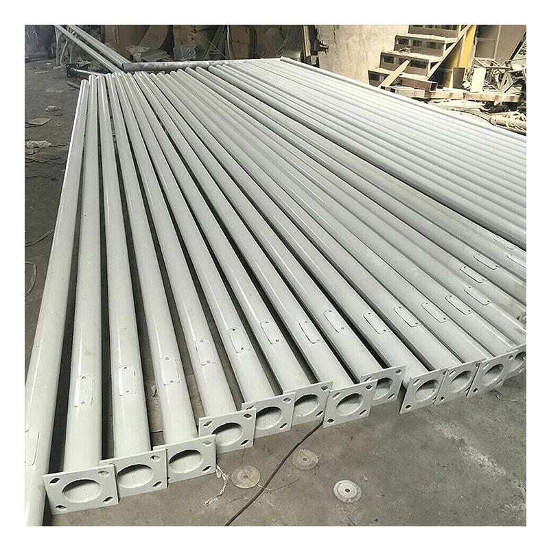 China Good manufacturer outdoor Anti-vibration and anti-wind street garden road flood lighting pole price//