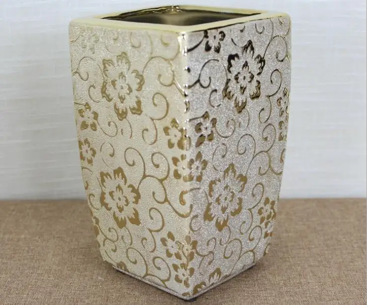 hot sale LOW MOQ decorative large chinese ceramic floor vases