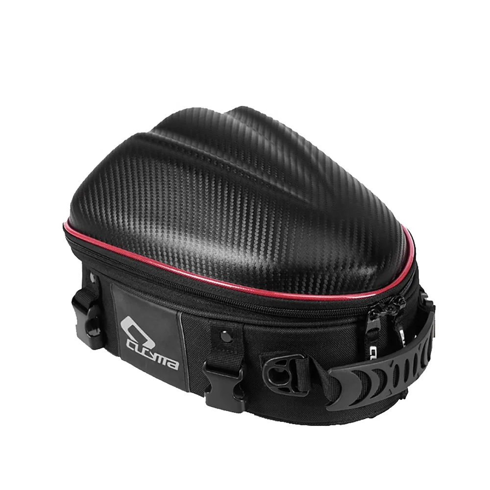 
CUCYMA Fashion Geometric Leather Sport Military Sling Bag Waterproof Motorcycle Tail Bag Tail Box 