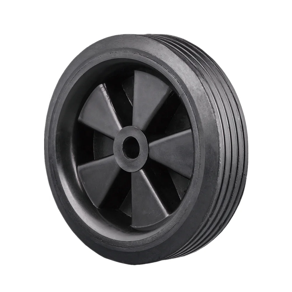 4 inch lawn mower solid rubber wheels