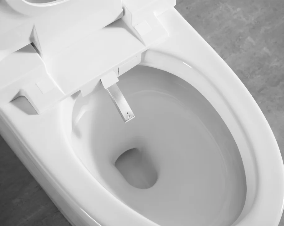 Hotel or bathroom smart toilet intelligent cold and warm water wash sensor flushes wc smart toilet bidet