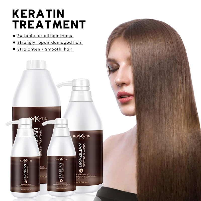 Kooratin Pure Keratin Hair Conditioner Less Formaldehyde Smooth Revive Dry Hair