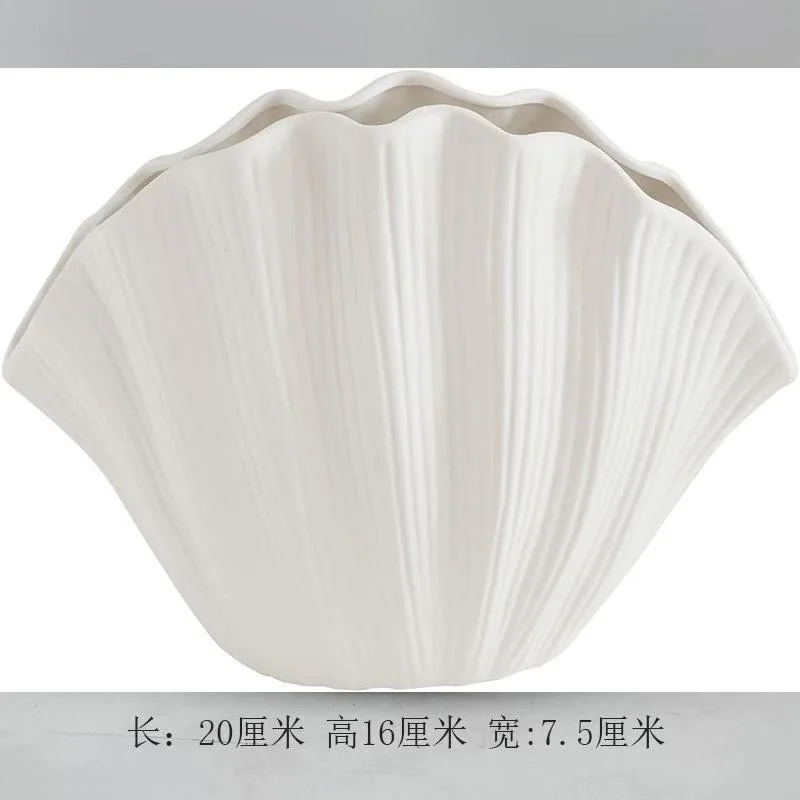 modern nordic style hotel decoration pieces porcelain flower vases home goods ceramic vases for wedding