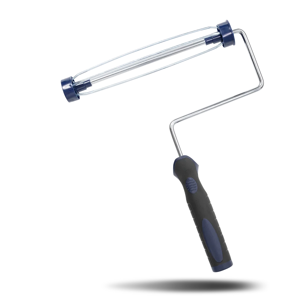 Promotion Price Chrome Plated Industrial Paint Roller Frame For Smooth Surfaces