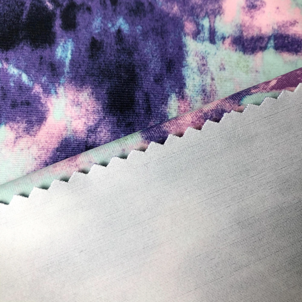 Waterproof Digital Custom African Print Recycle Polyester 4 Way Stretch Warp  Knitted   Swimsuit Fabric For Swimwear