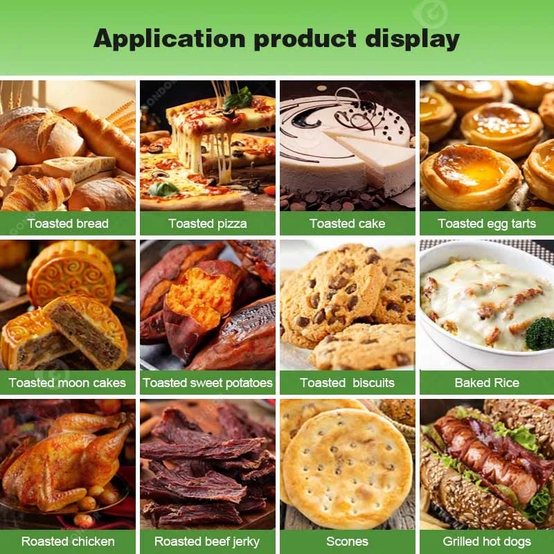 Pizza Shanghai Rotary Rack Industry Pizzazz Plus Rotate Bake Bakery Equipment Iraqi Bread Cookie Oven Machine