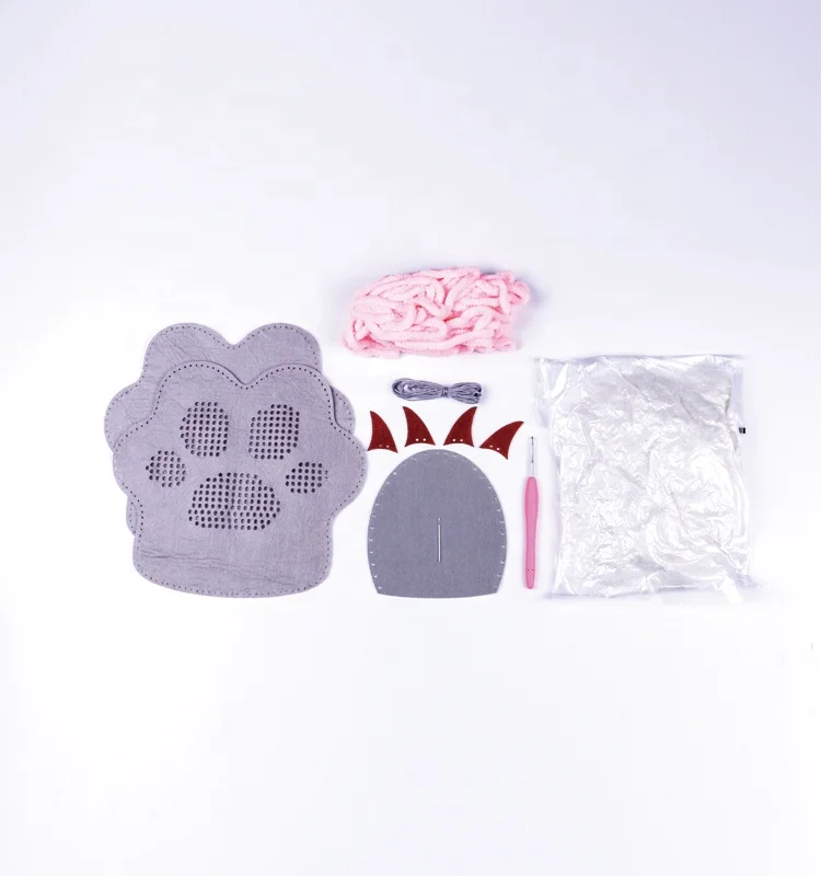 2020 new handmade educational creative loopy sewing plush crochet DIY sewing toy for kids