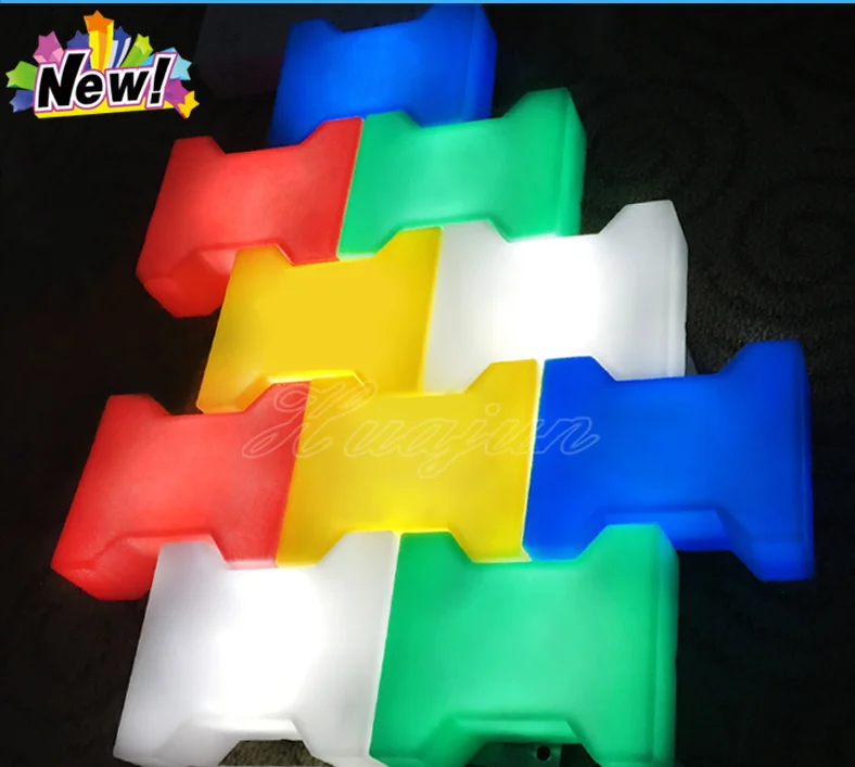 
Led street lights prices of solar street lights with different color changed led brick 