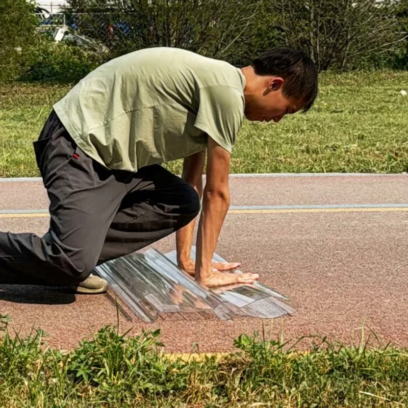 1mm Tinted Plastic Sheets Pc Solid Polycarbonate Flat Panel 4x8 Policarbonato Panel