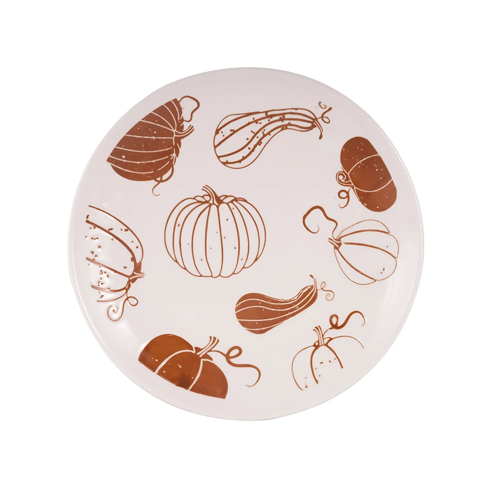 Luxury Restaurant Ceramic Plates Sets Colorful Ceramic Plate Manufacturer