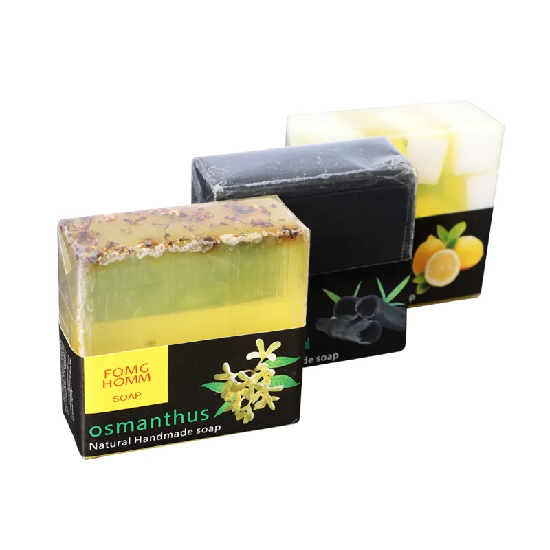 Muran Organic Shea Butter Olive Oil Coconut Goat Milk Skin Care Lightening Whitening Handmade Oatmeal Face Bath Body Soap Bar