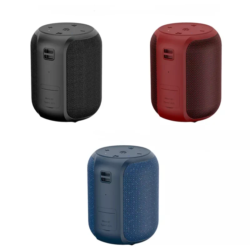 CYB-T108 15W Portable Wireless Speaker, Small Waterproof Speaker TWS Pair Boombox Dual Sound Effect AUX TF Card Mini Speaker