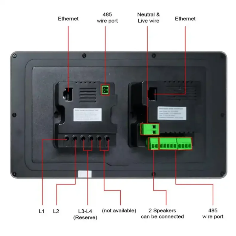 Smart Home System 8-inch WiFi Multi-function Music Host Touch Screen Zigbee Gateway Wall Central Control Panel