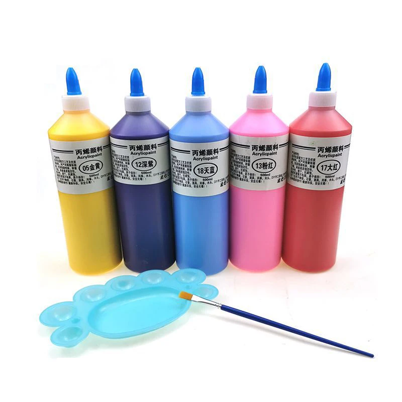 Rich Pigmented Acrylic Paints Bulk Custom Painting Supplies for Artists Beginners Kids Rocks Crafts Canvas Wood