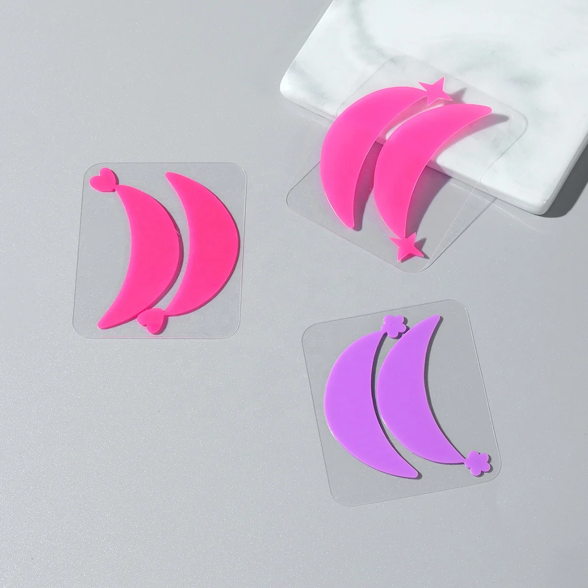 Blackwings Eyelash Extension Patch Silicone Eye Pads Lash Lift Pads Silicone Eyelashes Extension Under Eye Patches Sticky