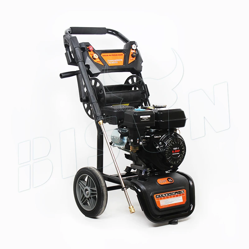 BISON CHINA 7.0HP 170F Motor Electric Pressure Washer Gasoline 170Bar