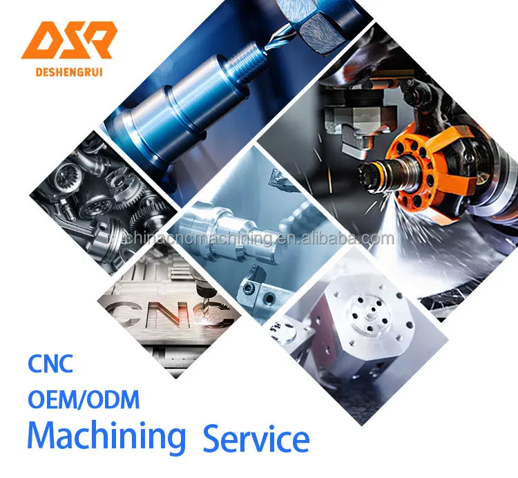 OEM Custom CNC machining milling aluminum CNC parts anodizing service turning parts CNC machining