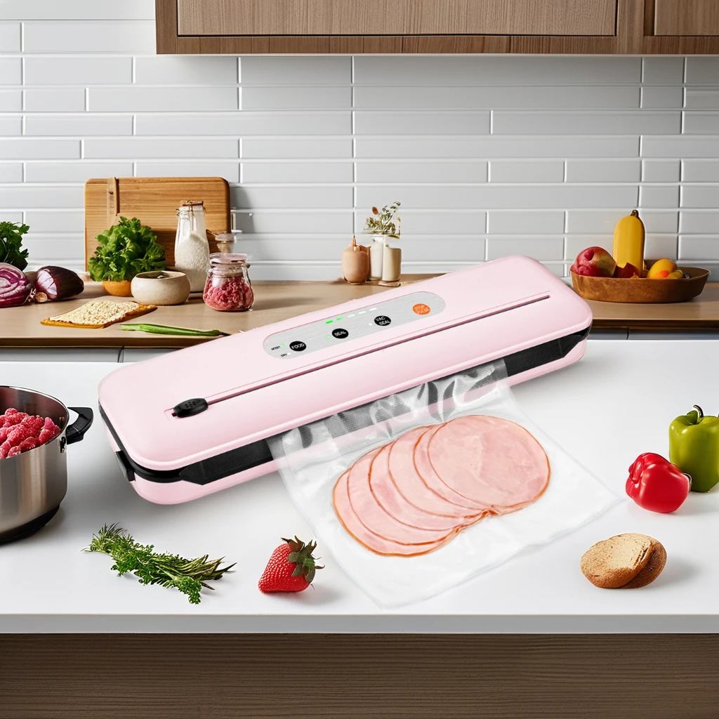 Вакуумная упаковочная машина с цветным и логотипом