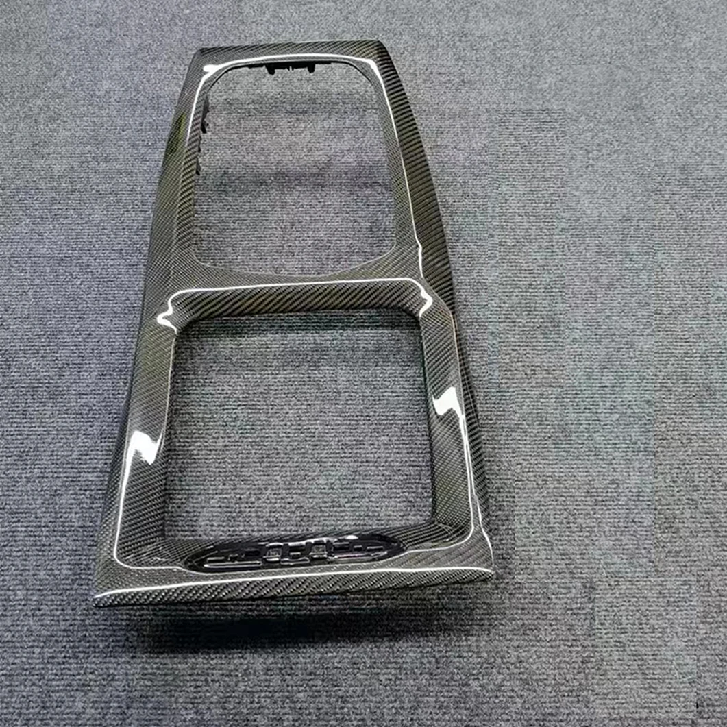 Carbon fiber Interior the center console For BWM X3 X3M X4 X4M 22-2023 Interior Console Gear Shift Panel Trim