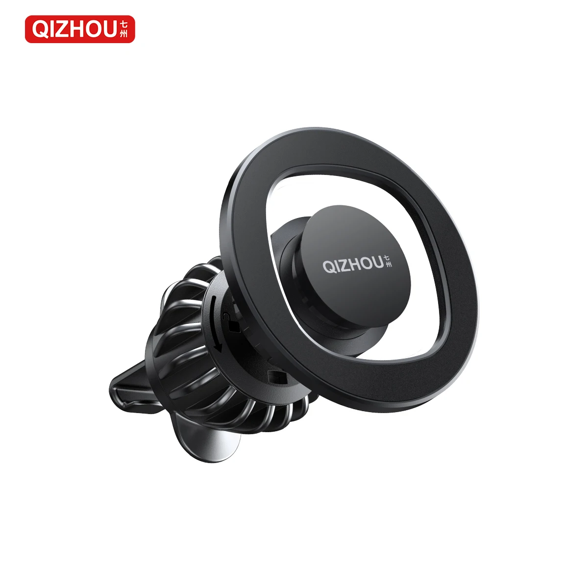 Universal Magnet car phone holder 360 Rotation Dashboard Support Clip Mount Magnetic Car Cell Phone Holder for Car Air Vent