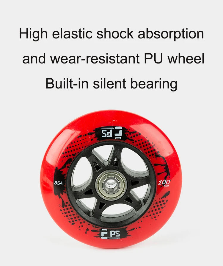 Оптовая продажа мужские и женские популярные большие колеса прочные гоночные ролики из углеродного волокна для скоростного катания по льду взрослых