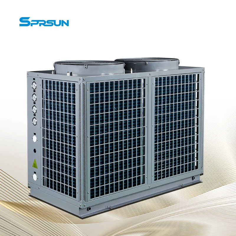 SPRSUN EVI air source heat pumps for heating 40KW for cold area with Wifi APP