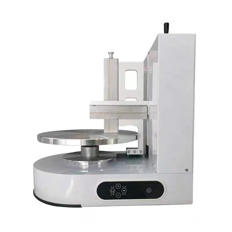 Hot Sale Cake Smoothing Coating Machine Cake Bread Ice Cream Smearing Spreading Machine