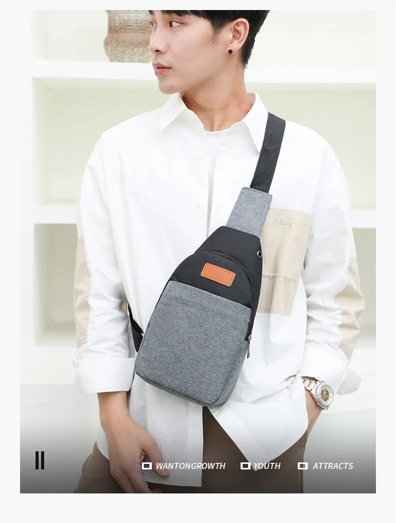 ZR594 Unisex Laptop Bags Wholesale Fashion Trendy USB Oxford Business 3 in 1 High Quality Custom College Schoolbag Backpack