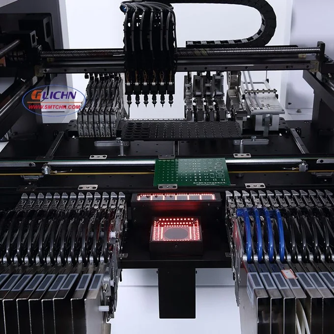 Pick and place machine  6 Heads,High speed SMT/SMT SMD IC product line