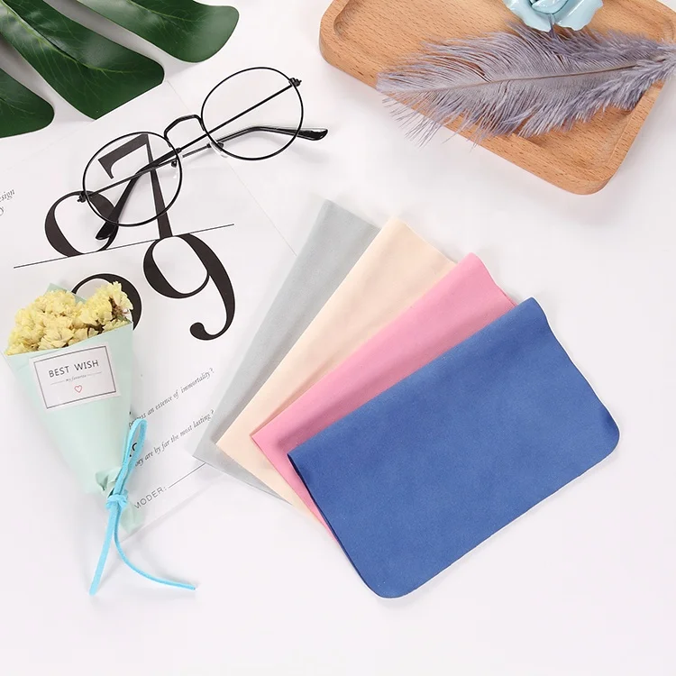Wiping Cloth Hot Selling Useful  Customized Eyeglasses Care Products Microfiber Lens Cleaning Cloth  For Glasses